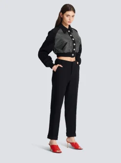 Crepe Trousers-Balmain Store