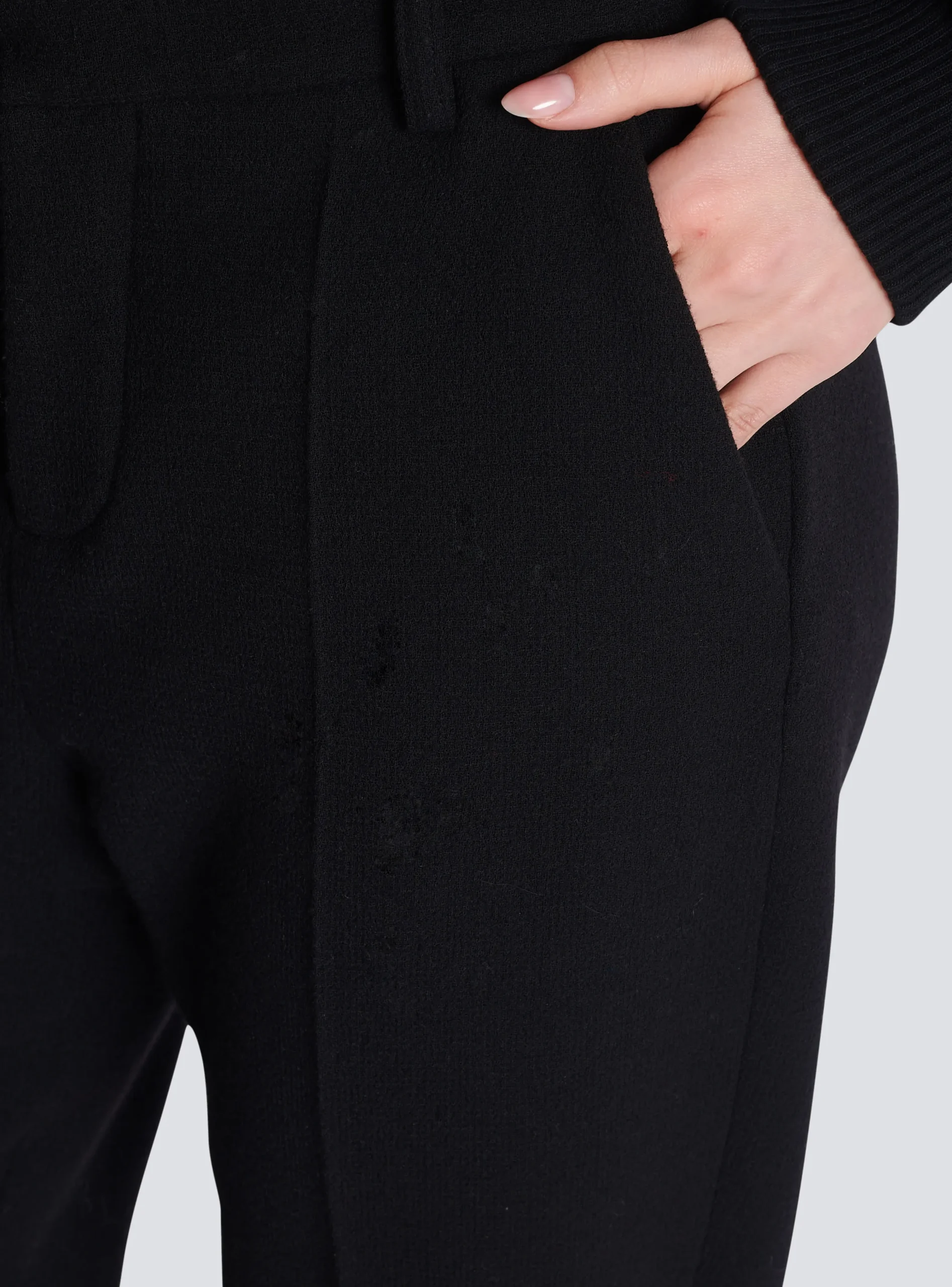 Crepe Trousers-Balmain Store