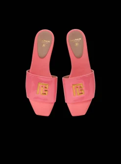 Dafne Patent Leather Mules-Balmain Discount