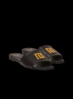 Dafne PB Mules In Calfskin-Balmain Cheap