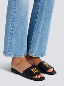 Dafne PB Mules In Calfskin-Balmain Cheap