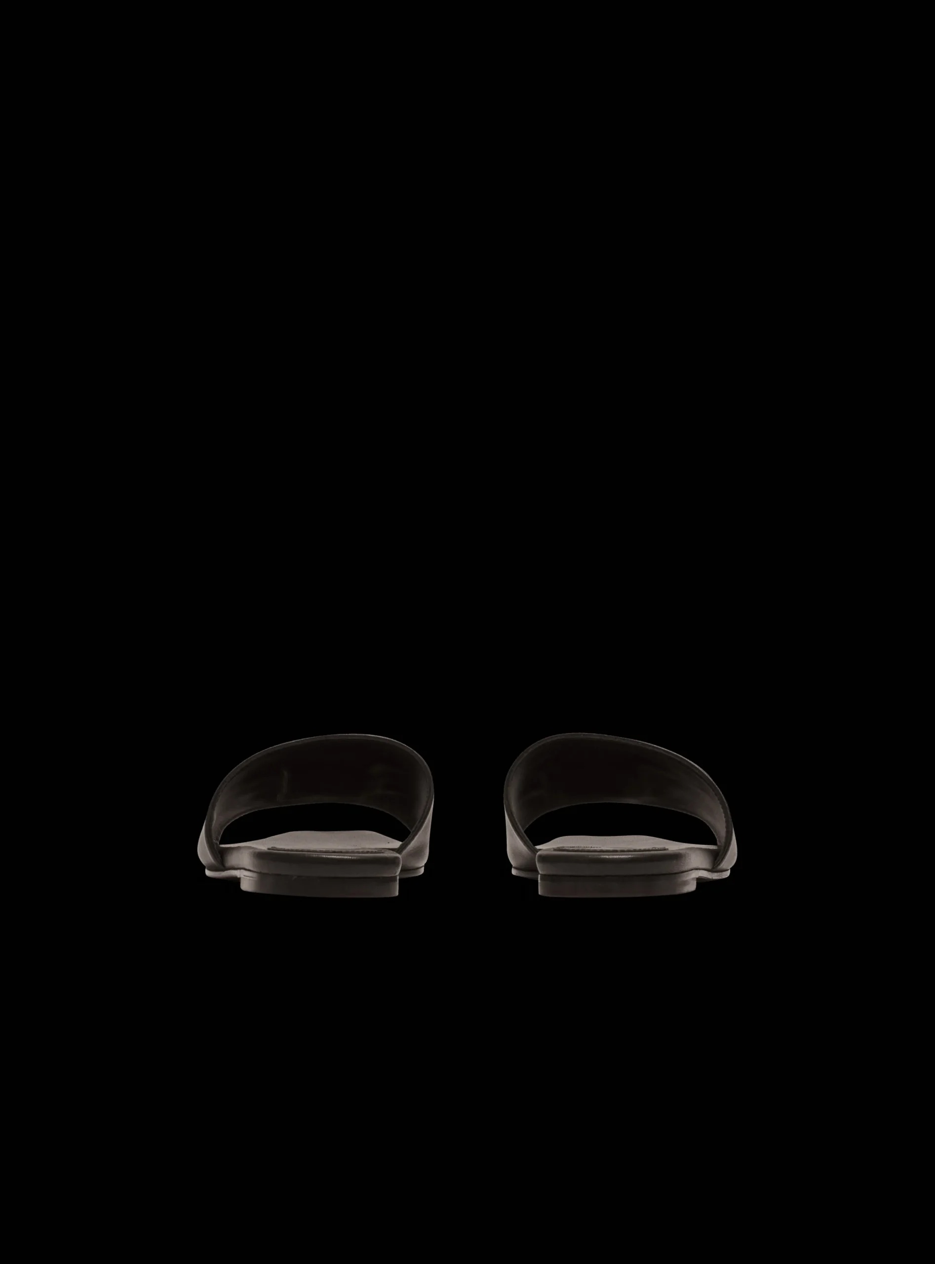 Dafne Smooth Calfskin Leather Mules-Balmain Store