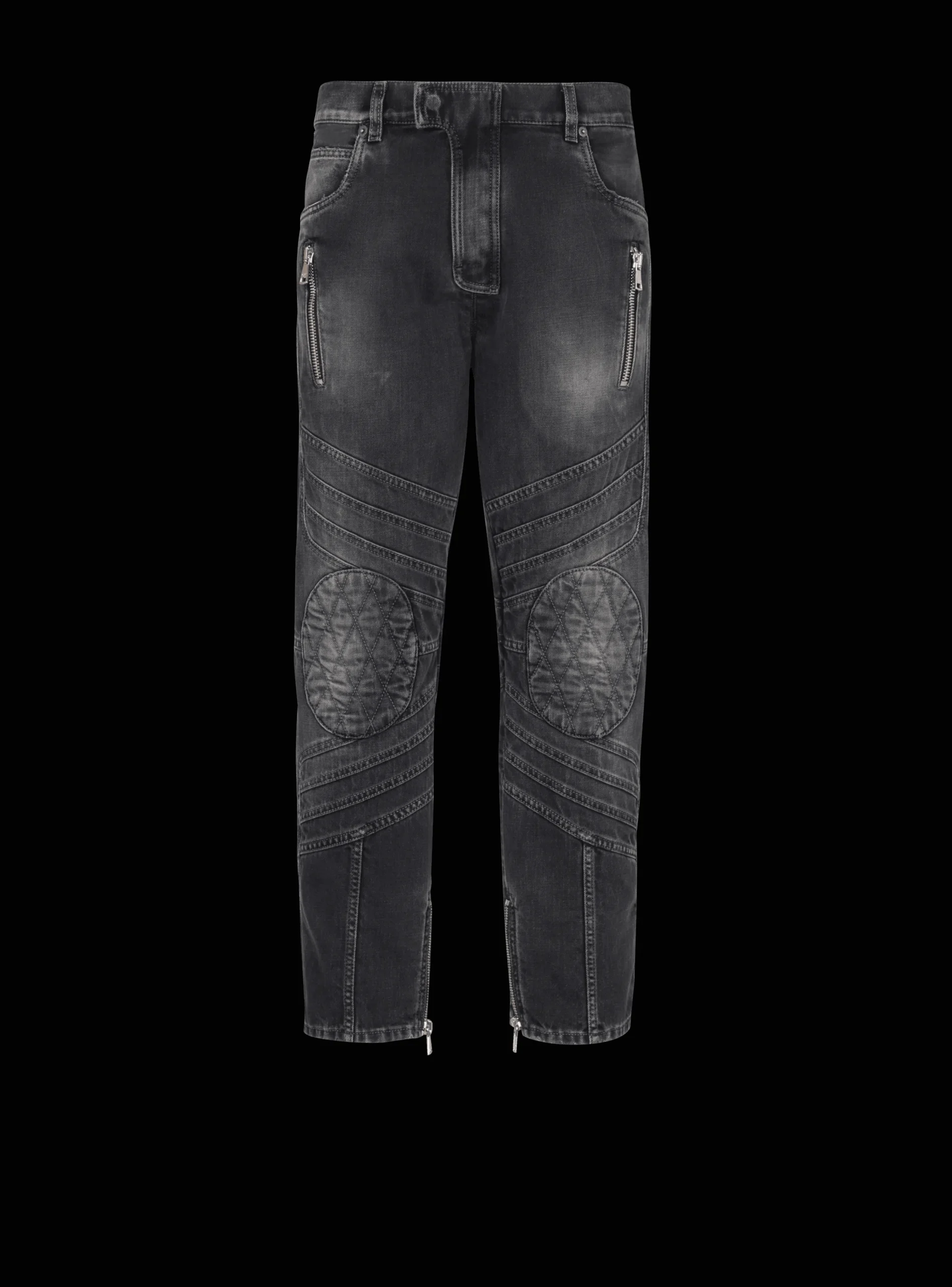 Denim Biker Jeans-Balmain Best