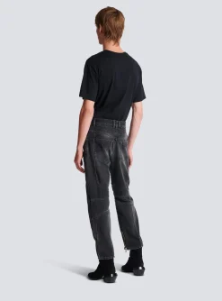 Denim Biker Jeans-Balmain Best