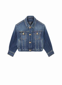 Denim Jacket-Balmain Store