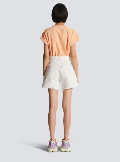 Denim Shorts-Balmain Sale