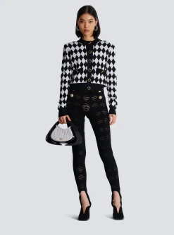 Diamond Knit Cardigan-Balmain Fashion