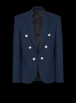 Double Breasted Blazer-Balmain Best Sale