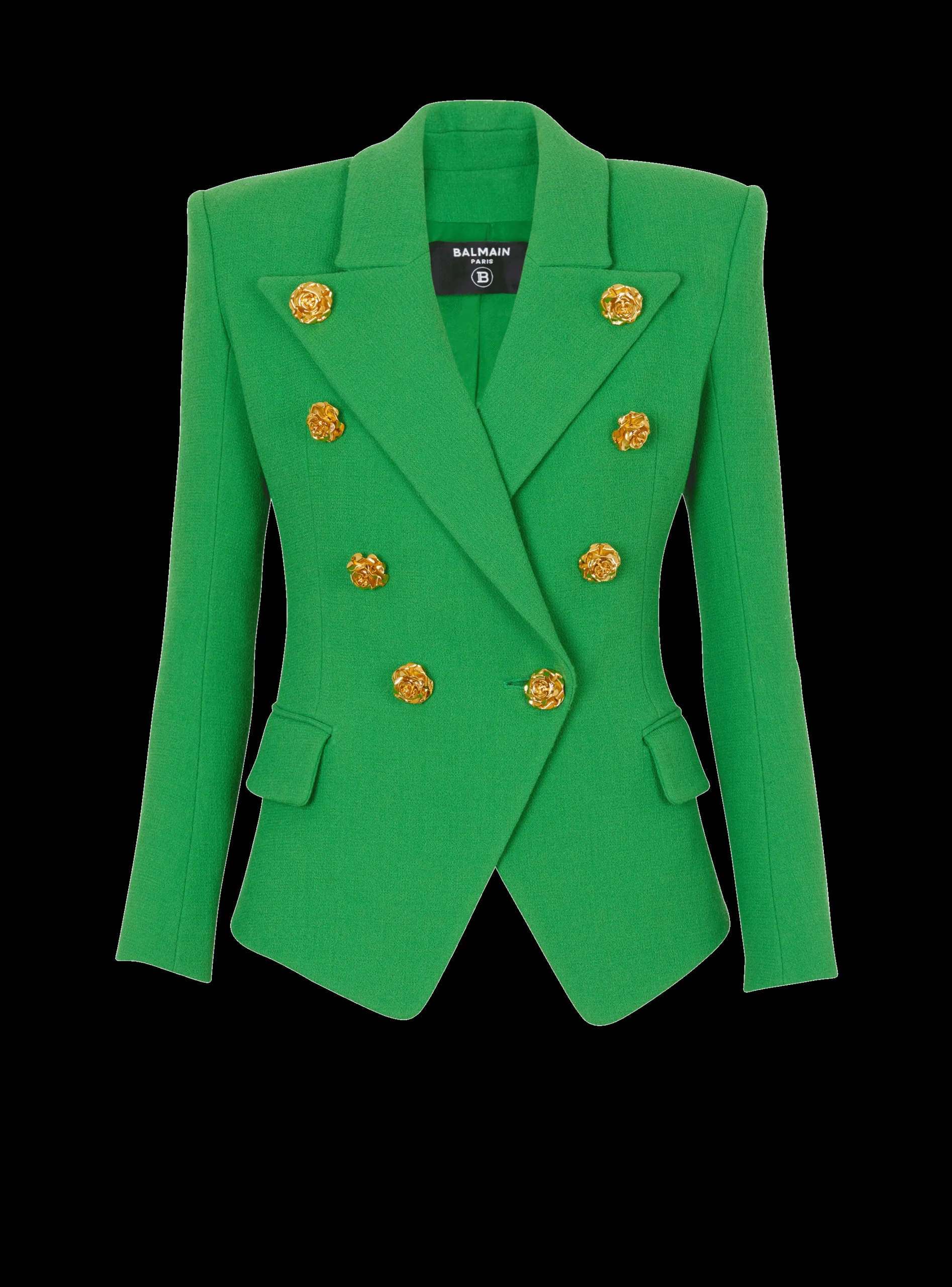 Double Crepe Suit Jacket-Balmain Cheap