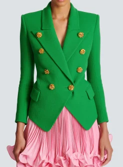 Double Crepe Suit Jacket-Balmain Cheap