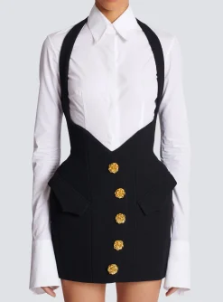 Double Crepe Tulip Skirt-Balmain Flash Sale