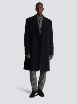 Double Face Wool And Cashmere Coat-Balmain Best
