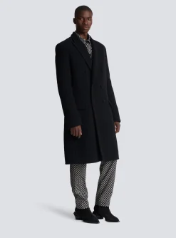 Double Face Wool And Cashmere Coat-Balmain Best