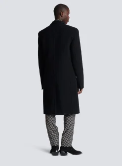 Double Face Wool And Cashmere Coat-Balmain Best