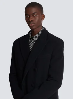 Double Face Wool And Cashmere Coat-Balmain Best