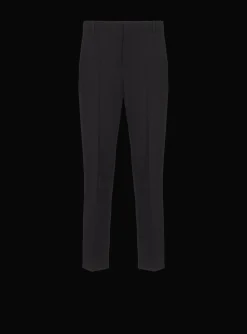 Double Wool Crepe Trousers-Balmain Flash Sale