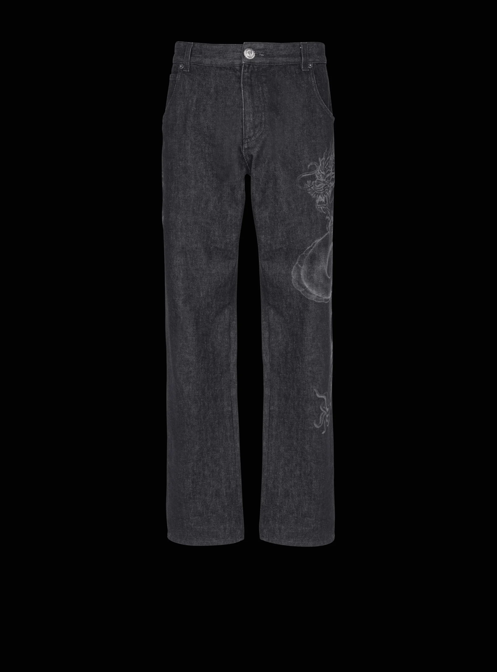 Dragon Denim Jeans-Balmain New