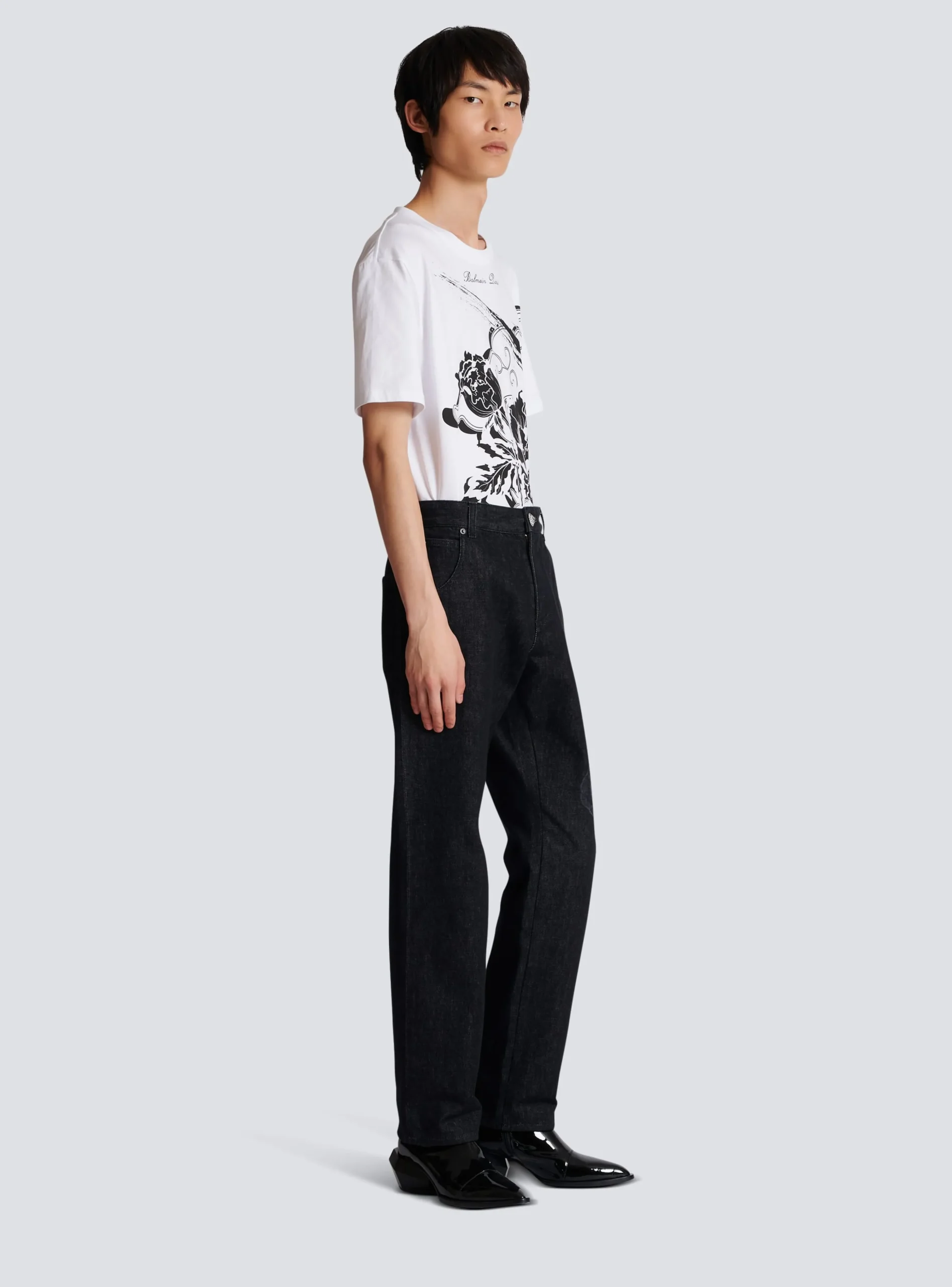 Dragon Denim Jeans-Balmain New