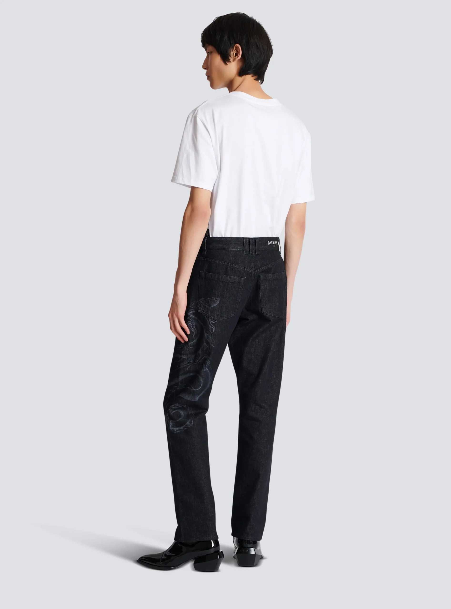 Dragon Denim Jeans-Balmain New