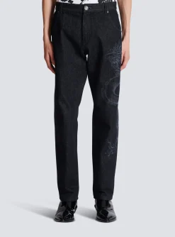 Dragon Denim Jeans-Balmain New