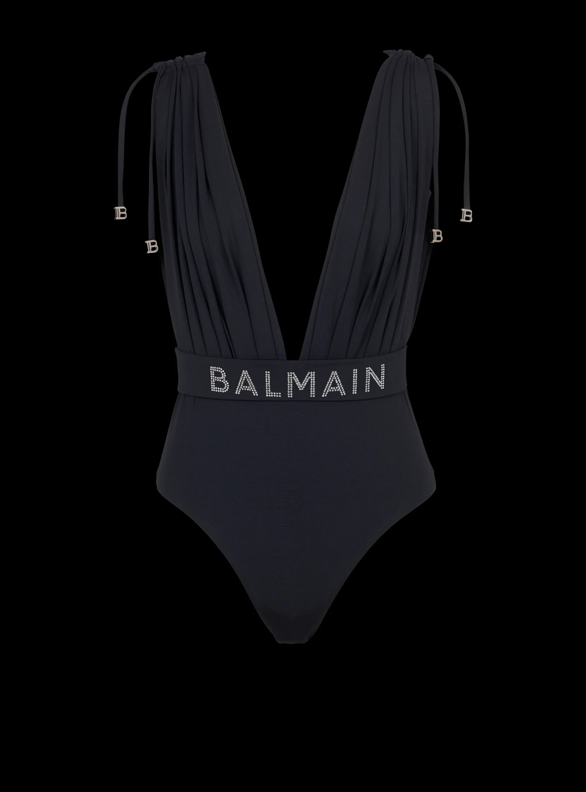 Draped Swimsuit-Balmain Sale