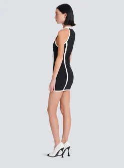 Dress With Rose Detail-Balmain Hot