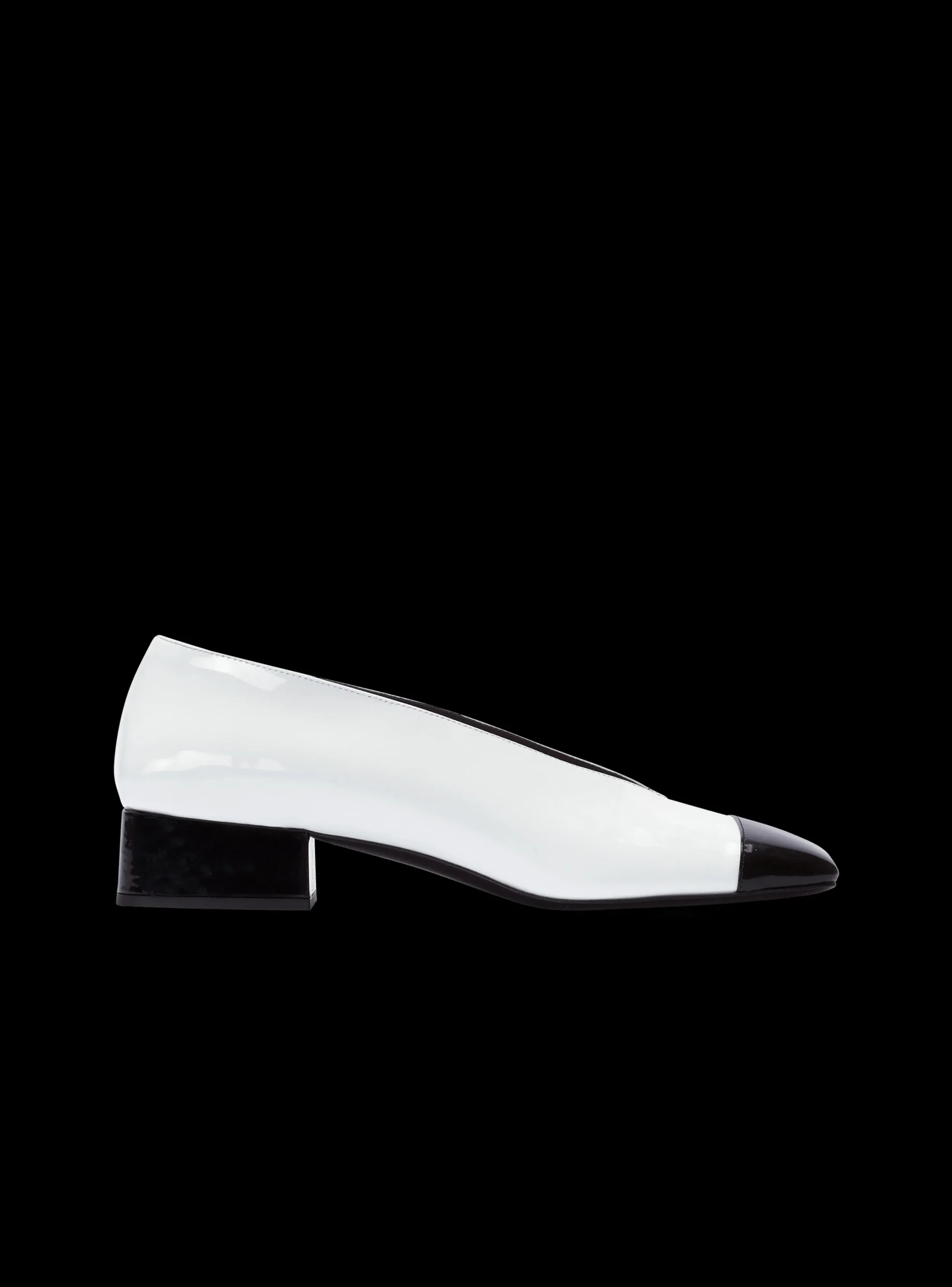 Eden Two-tone Patent Leather Ballet Flats-Balmain Best