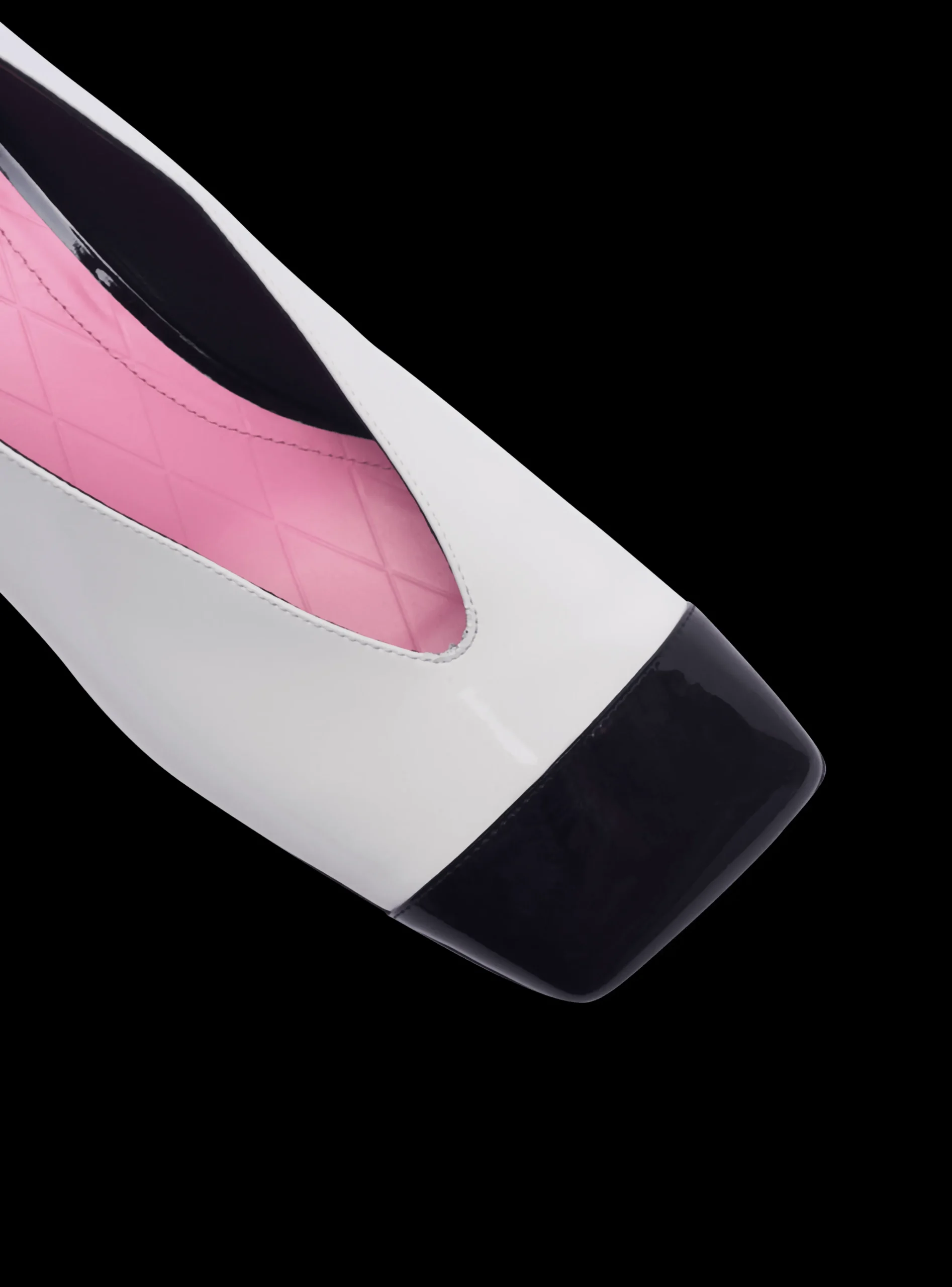 Eden Two-tone Patent Leather Ballet Flats-Balmain Best