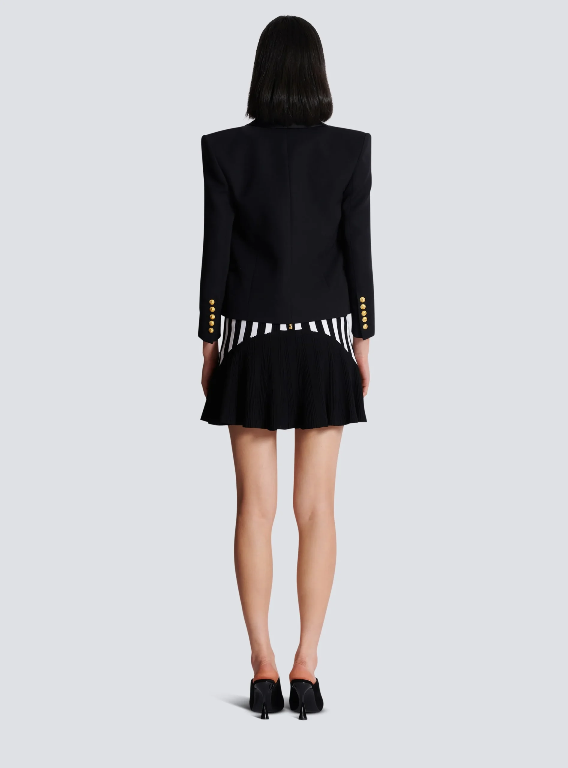 Edge-to-edge 6-button Jacket-Balmain Discount