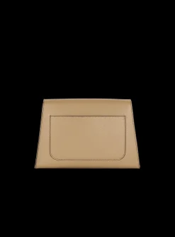 Embl&egrave;me Flap Grained Calfskin Bag-Balmain Clearance
