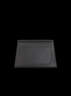 Embl&egrave;me Flap Grained Calfskin Bag-Balmain Clearance