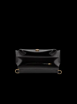 Embl&egrave;me Flap Grained Calfskin Bag-Balmain Clearance