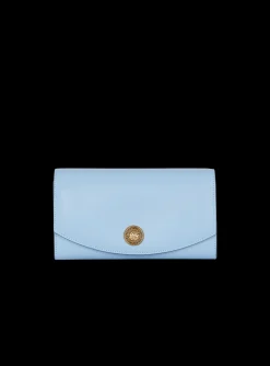 Embl&egrave;me Grained Calfskin Clutch-Balmain Sale