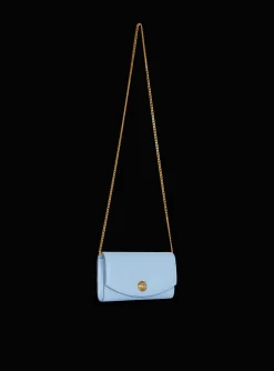Emblème Grained Calfskin Clutch-Balmain Sale