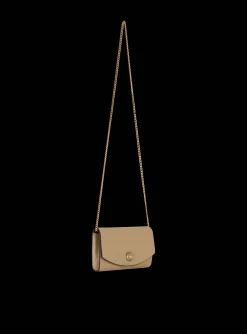 Emblème Grained Calfskin Clutch-Balmain Cheap