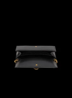 Embl&egrave;me Grained Calfskin Clutch-Balmain Hot