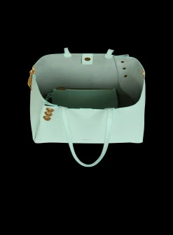Emblème Grained Calfskin Tote Bag-Balmain Sale