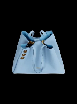 Embl&egrave;me Grained Calfskin Tote Bag-Balmain Sale