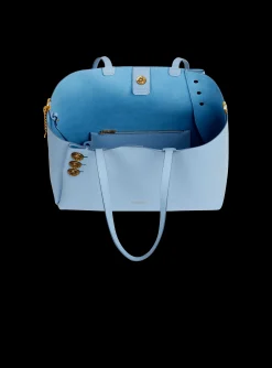 Embl&egrave;me Grained Calfskin Tote Bag-Balmain Sale