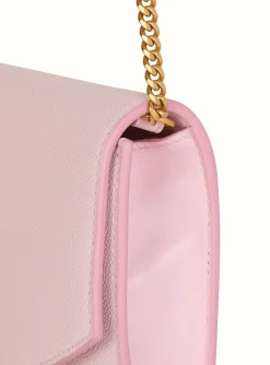 Embl&egrave;me Grained Calfskin Clutch-Balmain Flash Sale