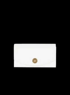 Embl&egrave;me Grained Calfskin Clutch-Balmain Store