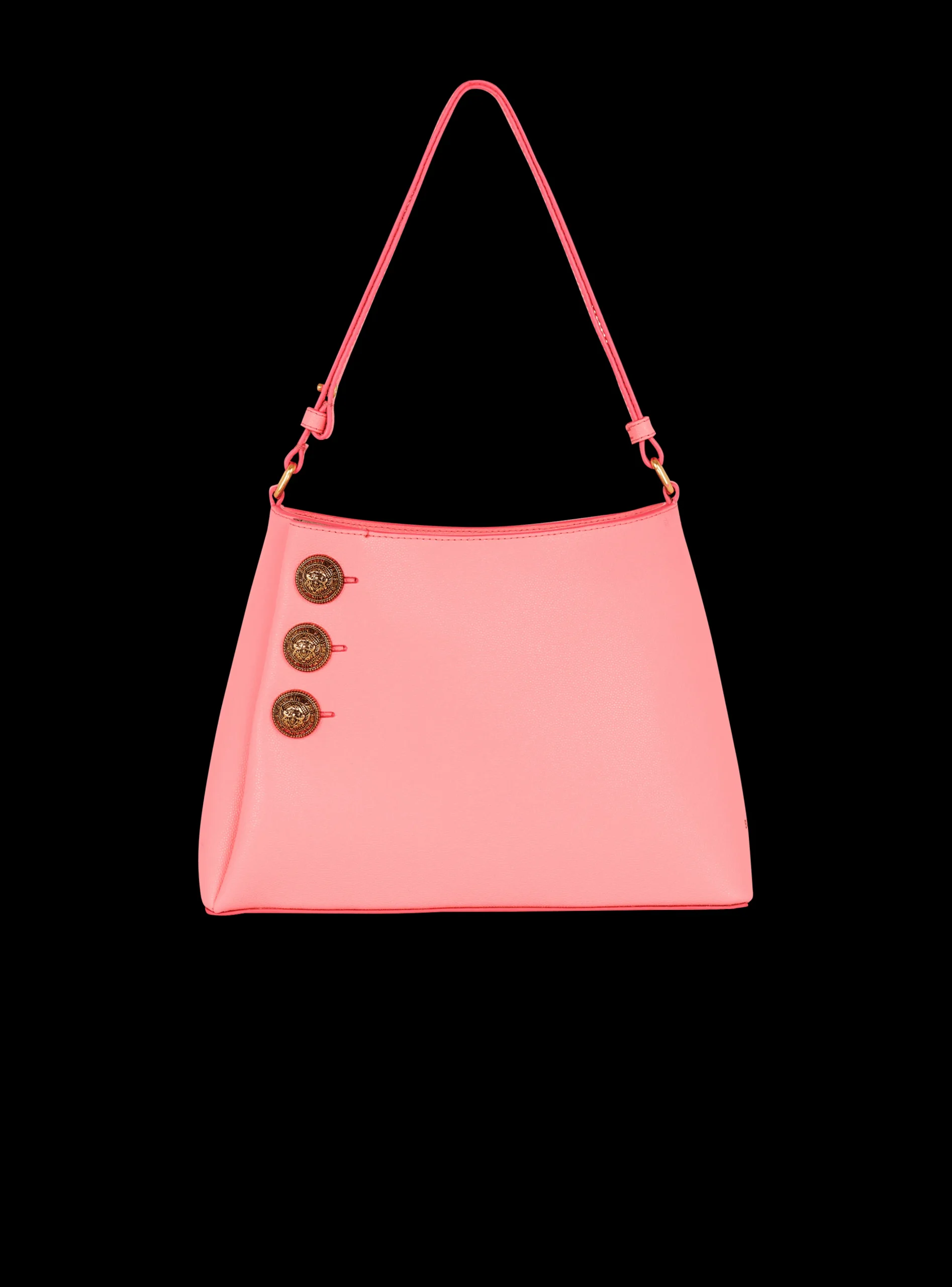 Emblème Handbag In Grained Leather-Balmain Best