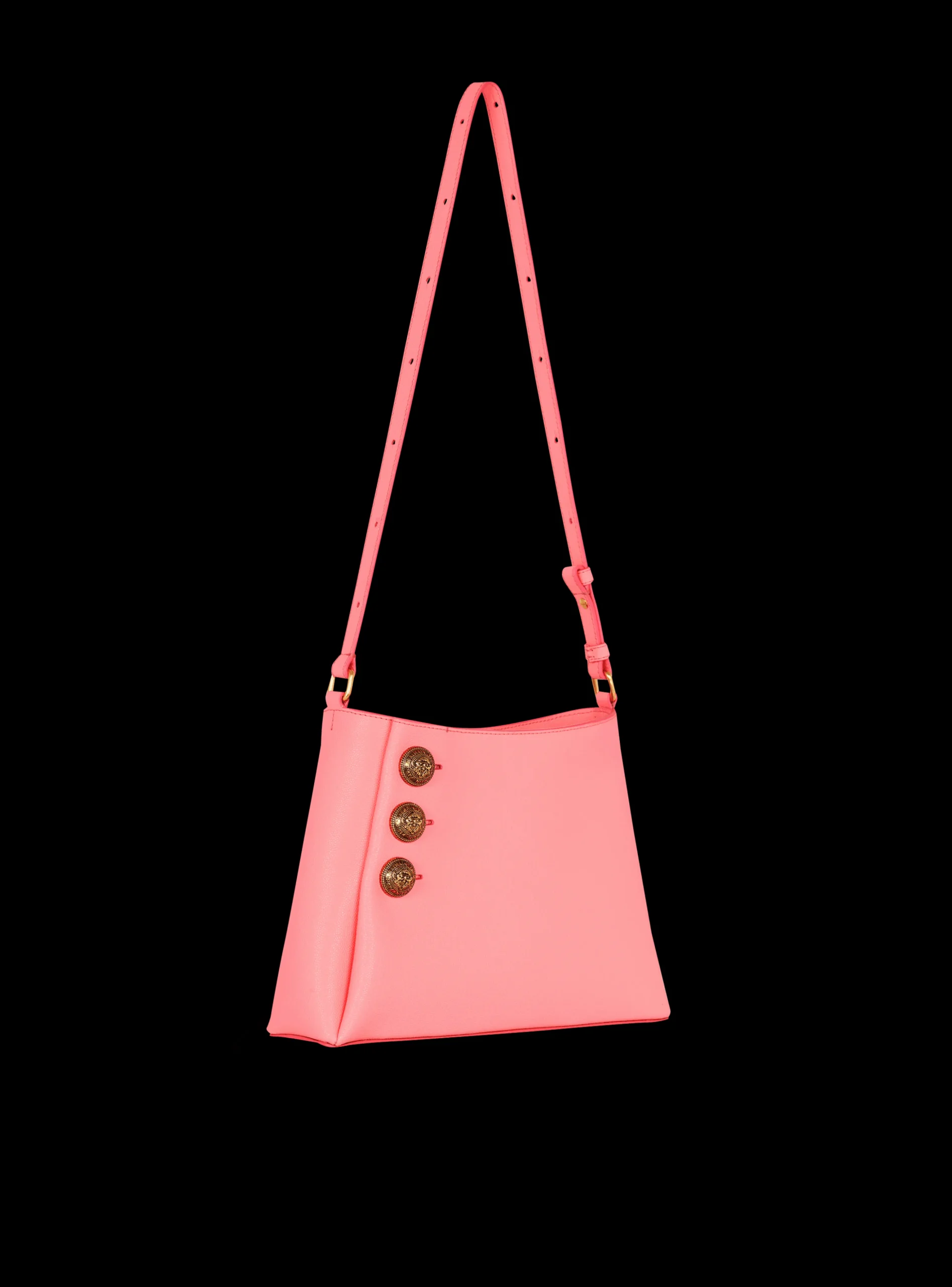 Emblème Handbag In Grained Leather-Balmain Best