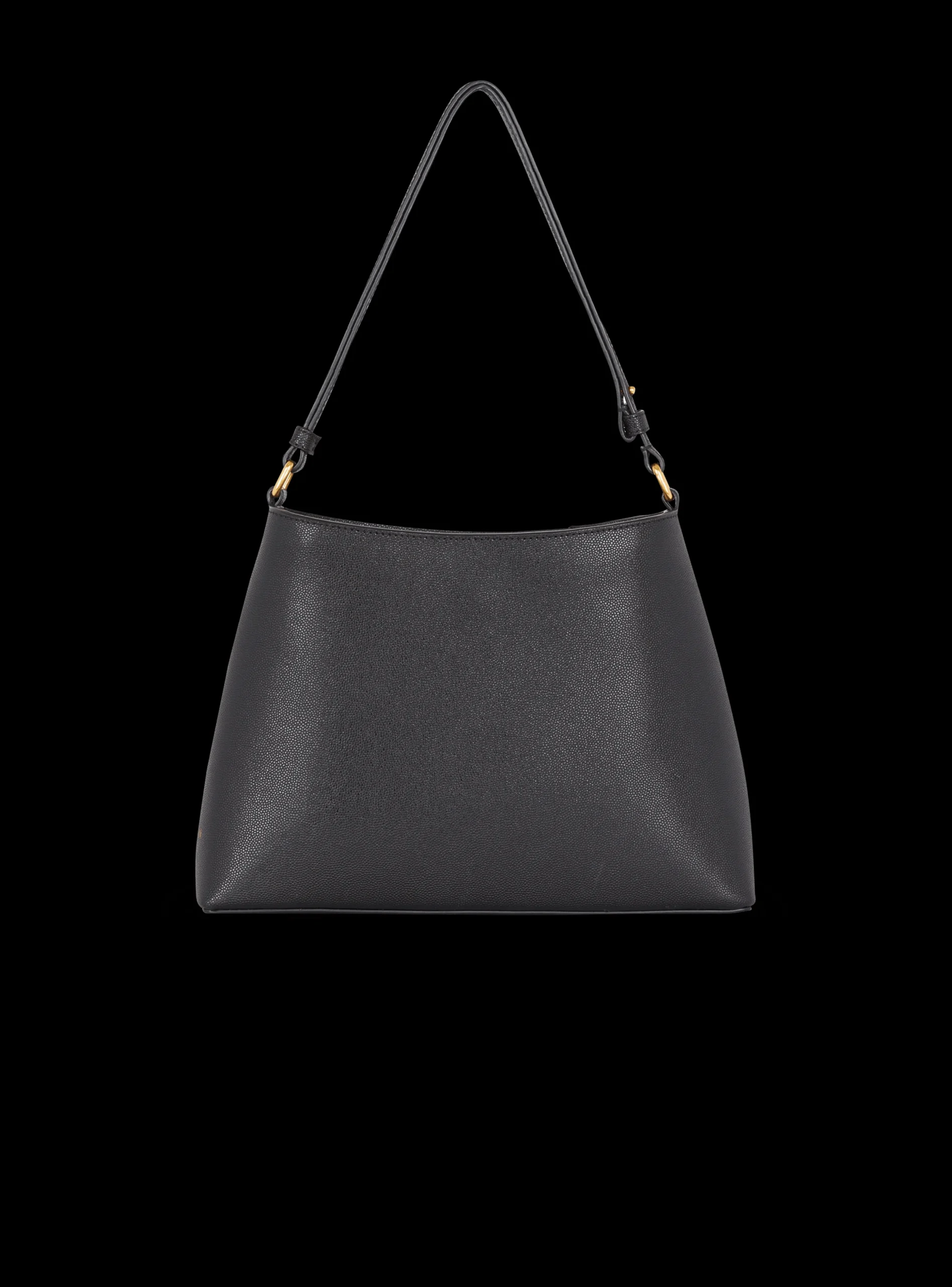 Emblème Handbag In Grained Leather-Balmain Outlet