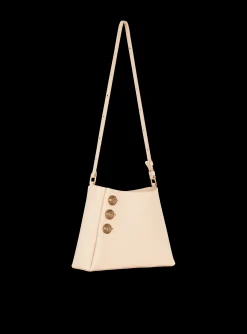 Embl&egrave;me Handbag In Grained Leather-Balmain Outlet