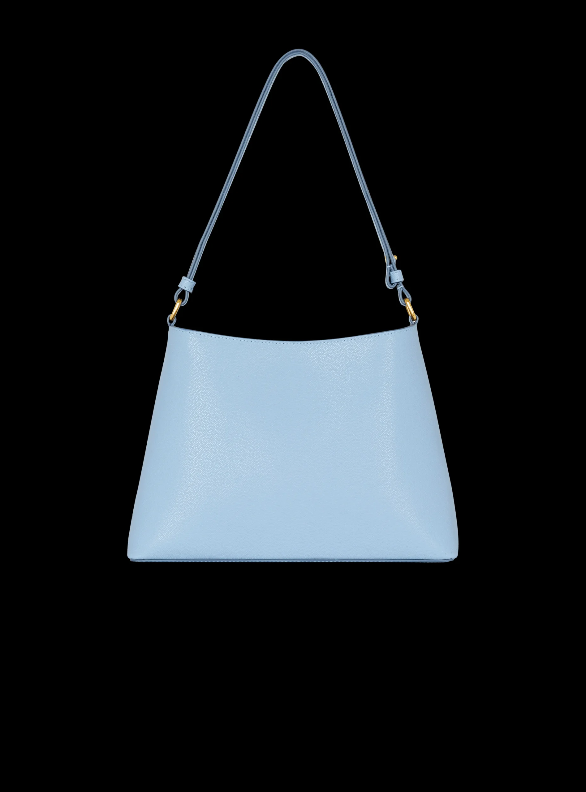 Emblème Shoulder Bag In Grained Calfskin-Balmain Shop