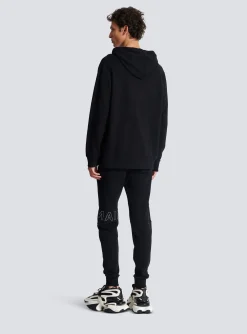 Embossed Hooded Sweatshirt-Balmain Shop