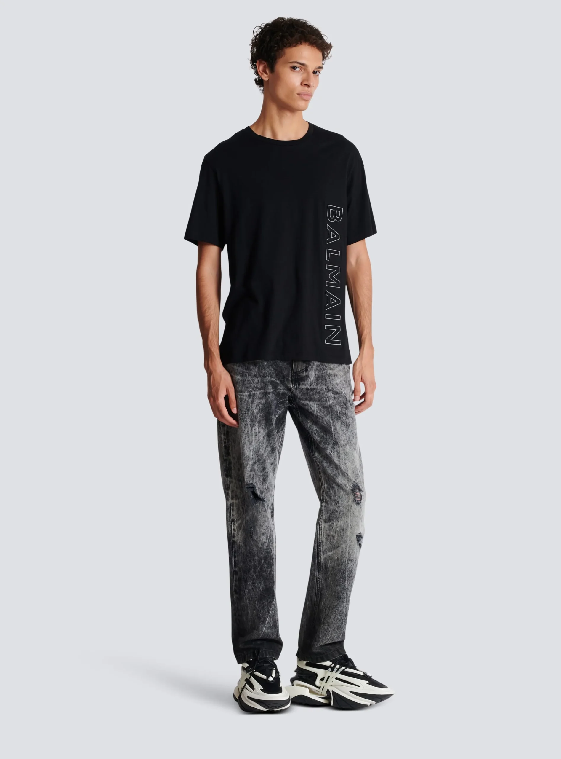 Embossed T-shirt-Balmain Best