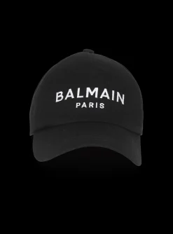Embroidered Paris Cap-Balmain Outlet