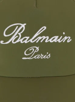 Embroidered Paris Cap-Balmain Flash Sale